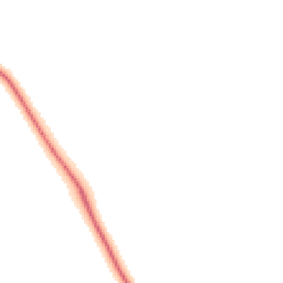 Night-time road noise heatmap for LE14 2UY