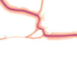 Daytime road noise heatmap for LE14 3BA