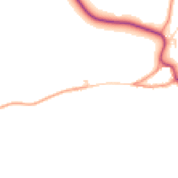 Daytime road noise heatmap for LE14 3BQ