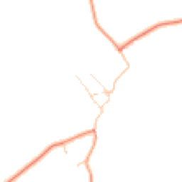 Daytime road noise heatmap for LE14 3DR