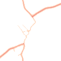 Daytime road noise heatmap for LE14 3DT