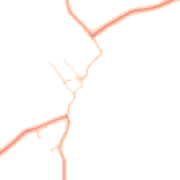 Daytime road noise heatmap for LE14 3DY