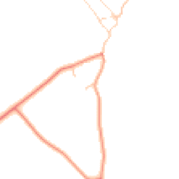 Daytime road noise heatmap for LE14 3EA