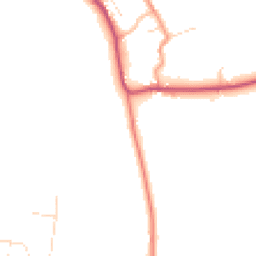 Daytime road noise heatmap for LE14 3EY