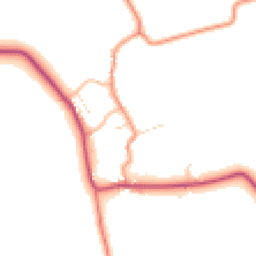 Daytime road noise heatmap for LE14 3HD
