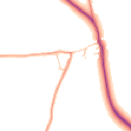Daytime road noise heatmap for LE14 3HS