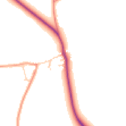 Daytime road noise heatmap for LE14 3JA