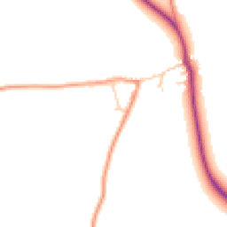 Daytime road noise heatmap for LE14 3JF