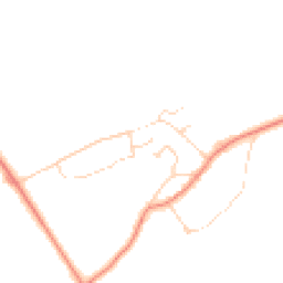 Daytime road noise heatmap for LE14 3LN