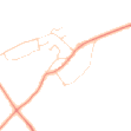 Daytime road noise heatmap for LE14 3LT