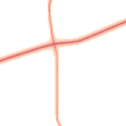 Daytime road noise heatmap for LE14 3NA