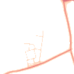 Daytime road noise heatmap for LE14 3QE