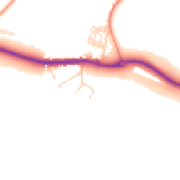 Daytime road noise heatmap for LE14 3RA