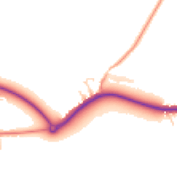 Daytime road noise heatmap for LE14 3SQ