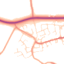 Daytime road noise heatmap for LE14 3UB