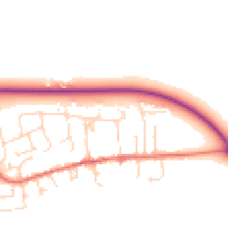 Daytime road noise heatmap for LE14 3YW