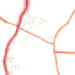 Daytime road noise heatmap for LE14 4AH