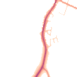 Daytime road noise heatmap for LE14 4AP