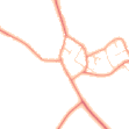 Daytime road noise heatmap for LE14 4BN