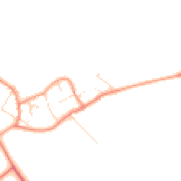 Daytime road noise heatmap for LE14 4BU
