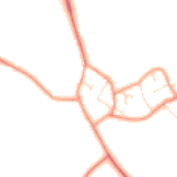 Daytime road noise heatmap for LE14 4DF
