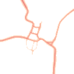 Daytime road noise heatmap for LE14 4DL