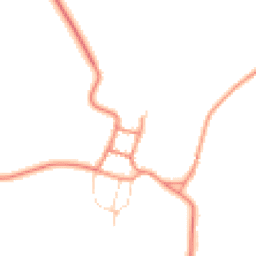 Daytime road noise heatmap for LE14 4DN
