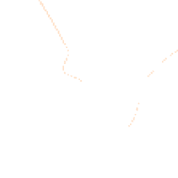 Night-time road noise heatmap for LE14 4DN