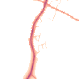 Daytime road noise heatmap for LE14 4DQ
