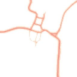 Daytime road noise heatmap for LE14 4DT