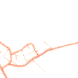 Daytime road noise heatmap for LE14 4DU