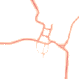 Daytime road noise heatmap for LE14 4DW