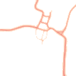 Daytime road noise heatmap for LE14 4DY
