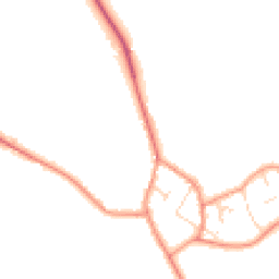 Daytime road noise heatmap for LE14 4FD