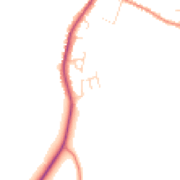 Daytime road noise heatmap for LE14 4FG