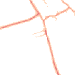 Daytime road noise heatmap for LE14 4FL