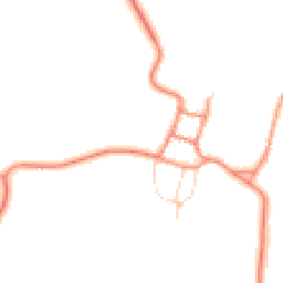 Daytime road noise heatmap for LE14 4FQ