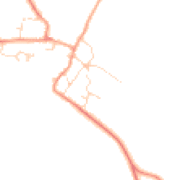 Daytime road noise heatmap for LE14 4HB