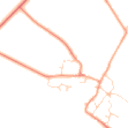 Daytime road noise heatmap for LE14 4HE