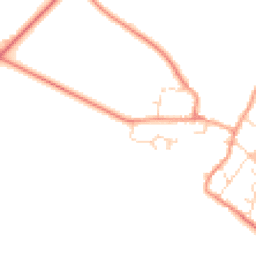 Daytime road noise heatmap for LE14 4HJ