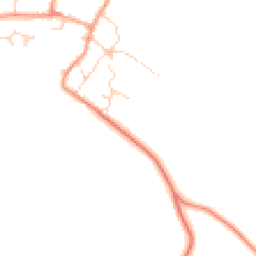 Daytime road noise heatmap for LE14 4HQ