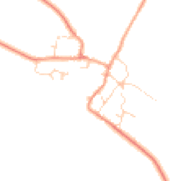 Daytime road noise heatmap for LE14 4HZ