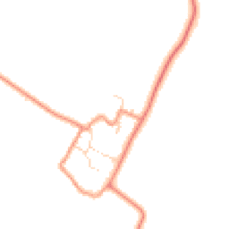 Daytime road noise heatmap for LE14 4JG