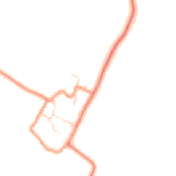 Daytime road noise heatmap for LE14 4JL