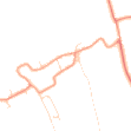Daytime road noise heatmap for LE14 4NA