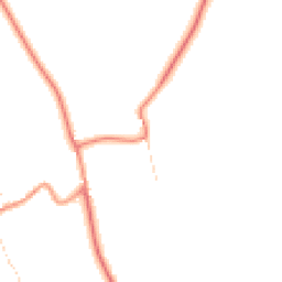 Daytime road noise heatmap for LE14 4NQ