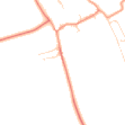 Daytime road noise heatmap for LE14 4NR