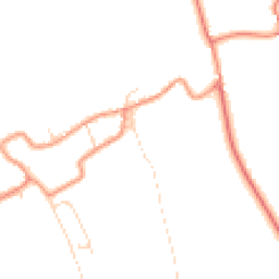 Daytime road noise heatmap for LE14 4NU
