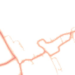 Daytime road noise heatmap for LE14 4NY