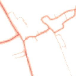 Daytime road noise heatmap for LE14 4PQ